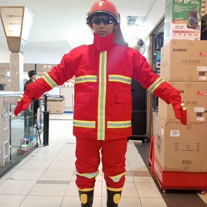 BAJU PEMADAM KEBAKARAN TAHAN API   DAMKAR