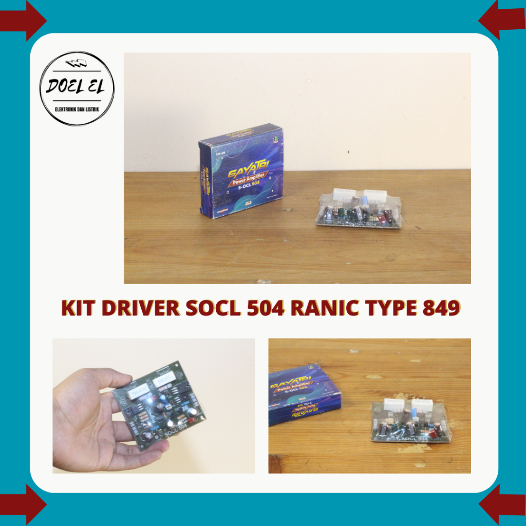 KIT POWER SOCL 504 TR TOSHIBA RANIC TYPE 849