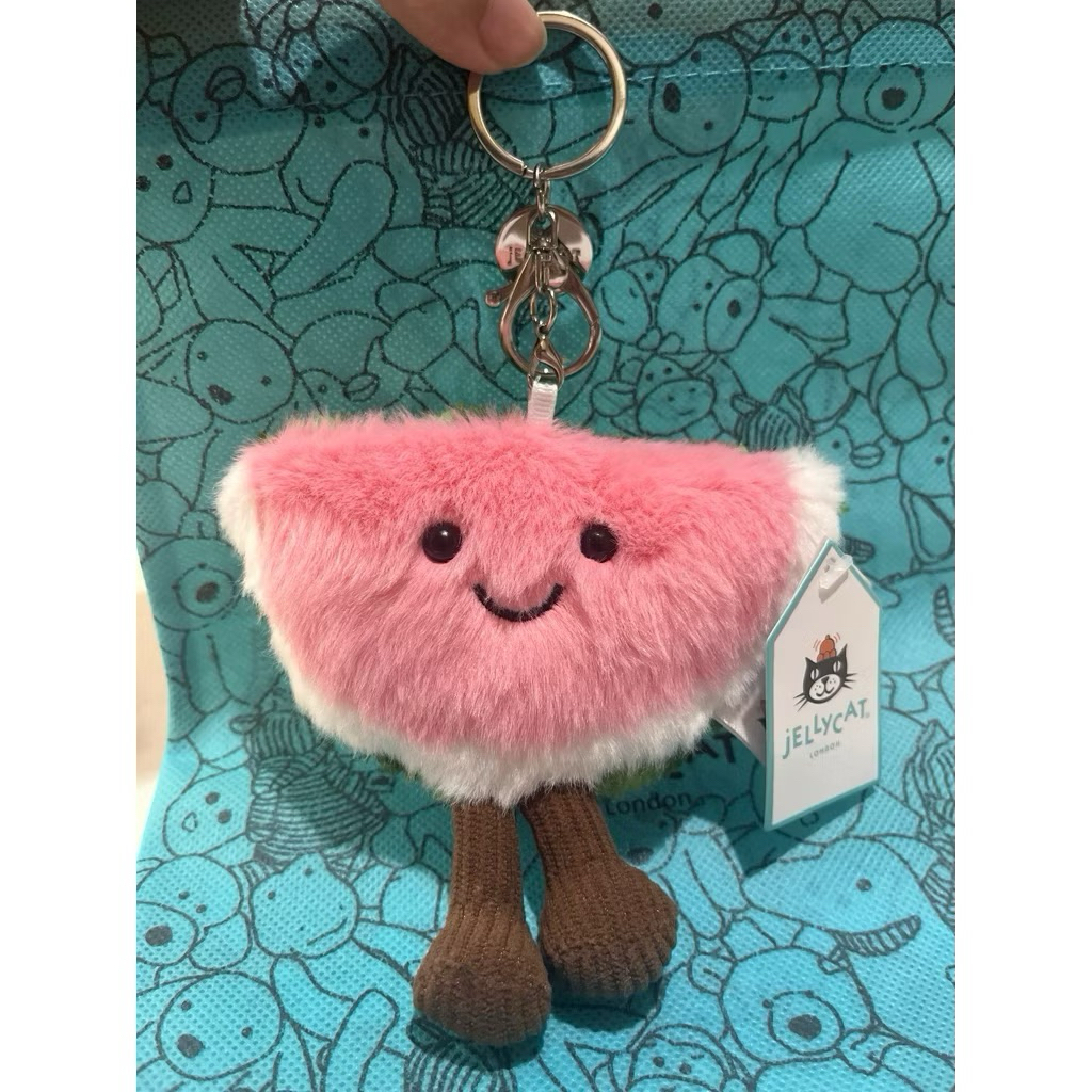 [FREE DUSTBAG] JELLYCAT SEMANGKA WATERMELON BAGCHARM
