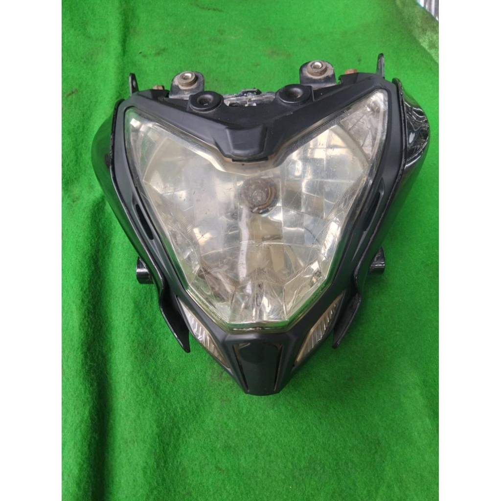 lampu depan head lamp reflektor kawasaki pulsar 200 ns originak