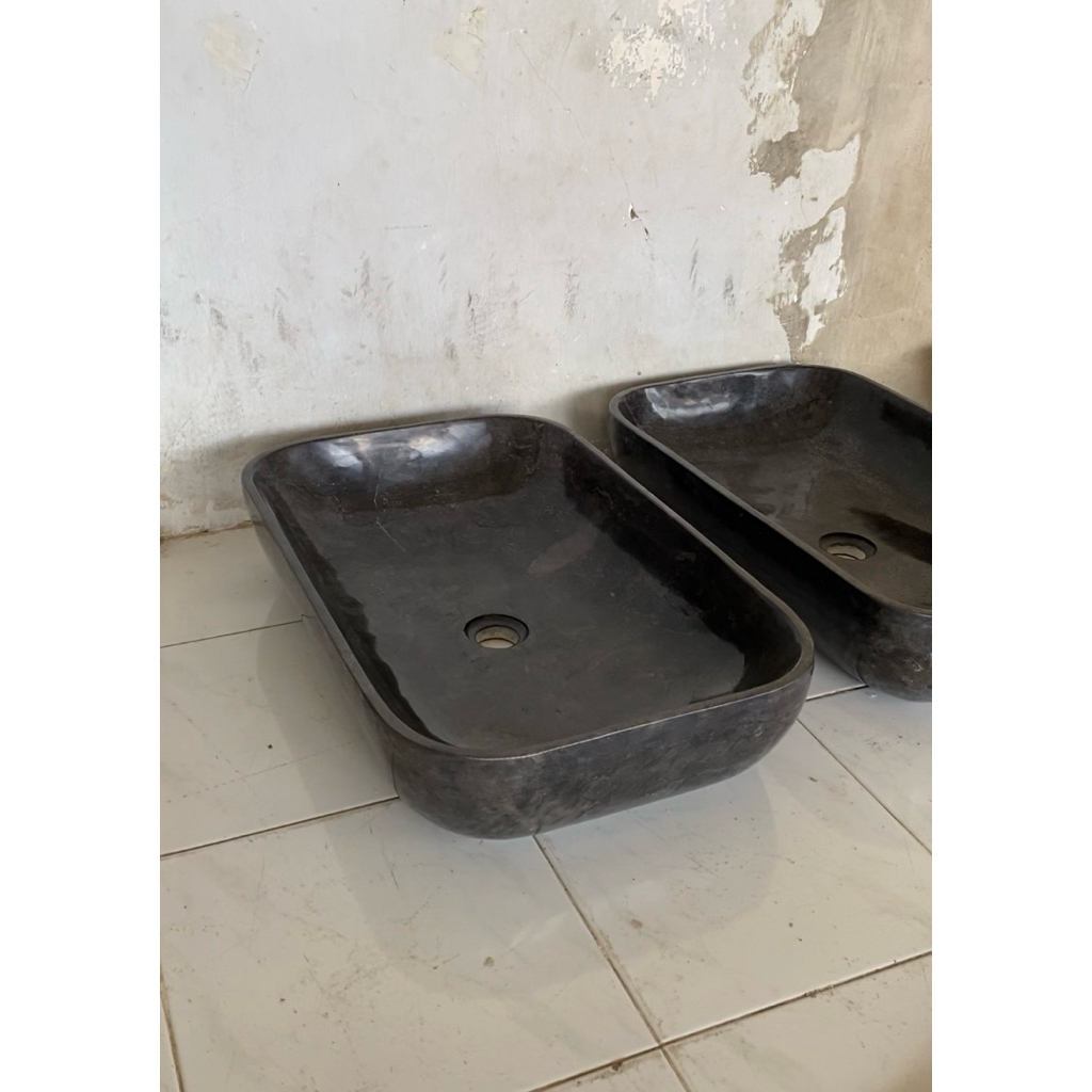 Wastafel  Batu Marmer/ Wastafel  Cuci Tangan/ Wastafel Batu Marmer Hitam