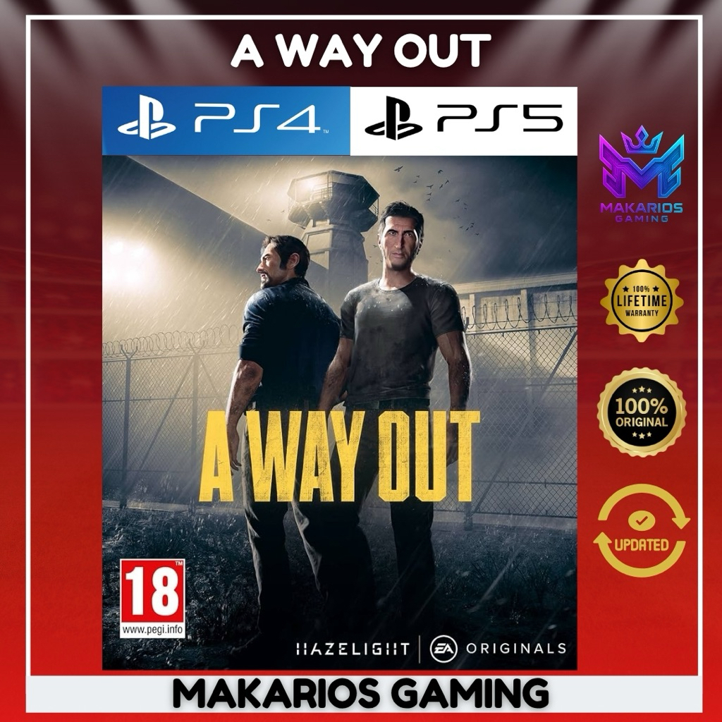A Way Out, For PS4 & PS5 Games