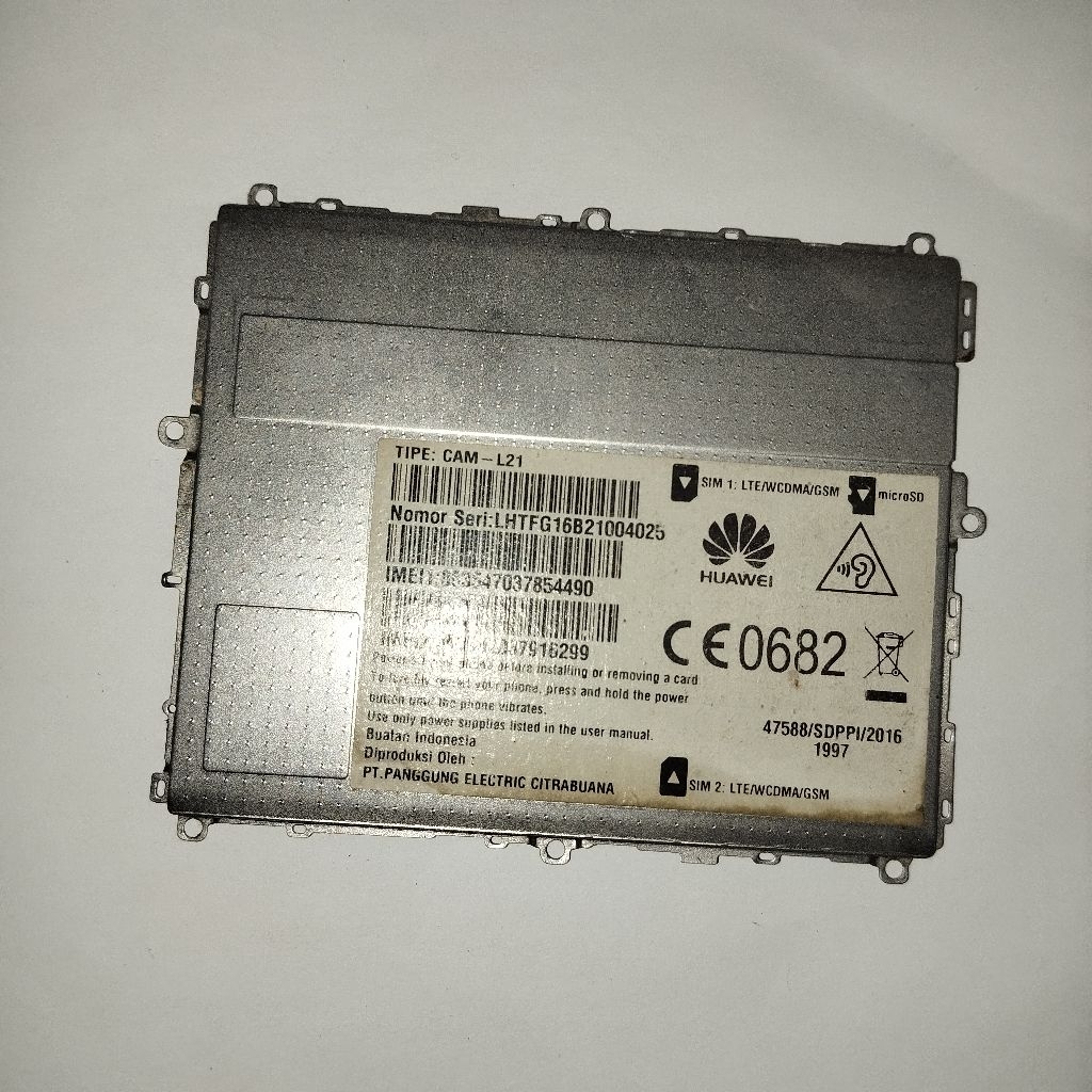 Tutup Casing Baterai Huawei Y6II/CAM L-21