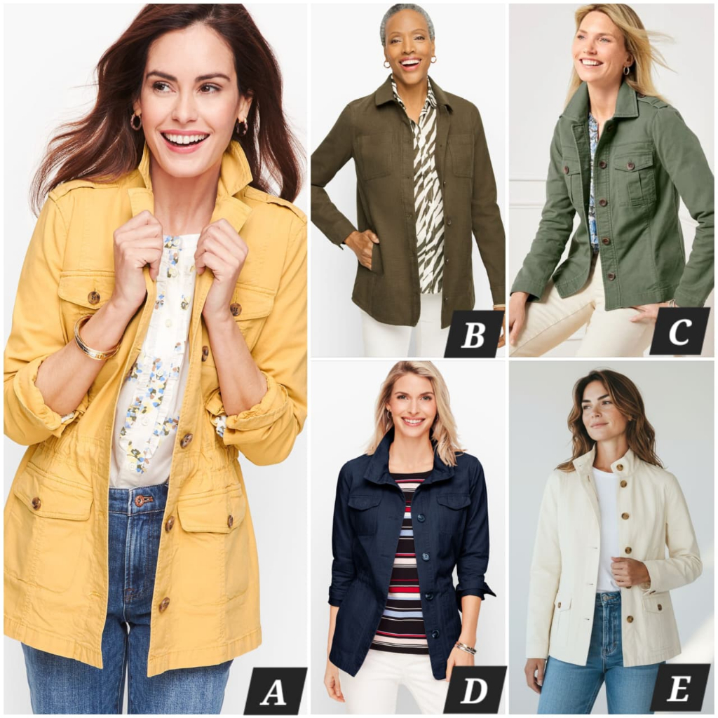 Jacket Talbots Longsleeve cotton Mix jackets