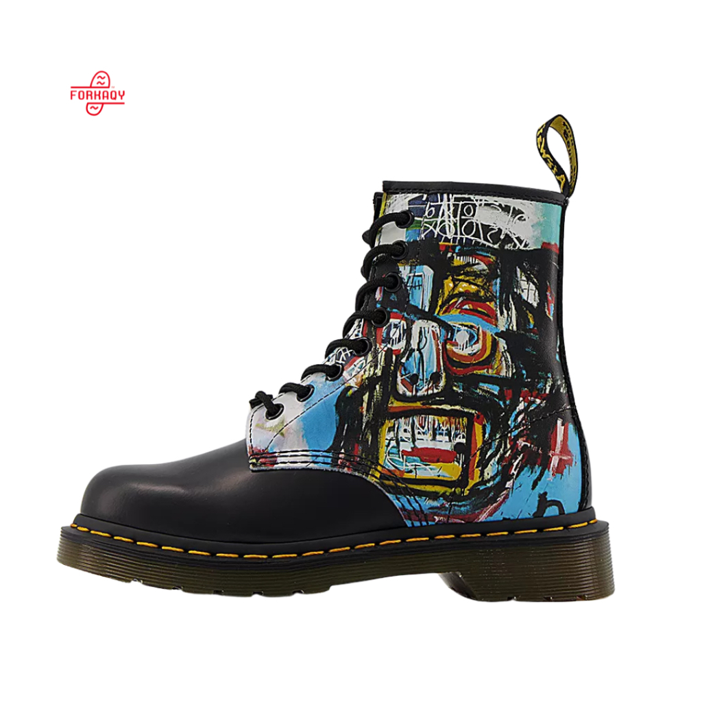 Sepatu Dr. Martens 1460 x Jean Michel Basquiat Untitled