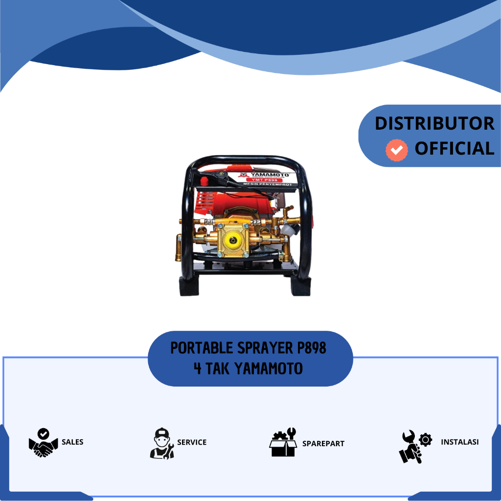 Mesin Portable Power Sprayer Yamamoto YMT P898 / 4 Tak