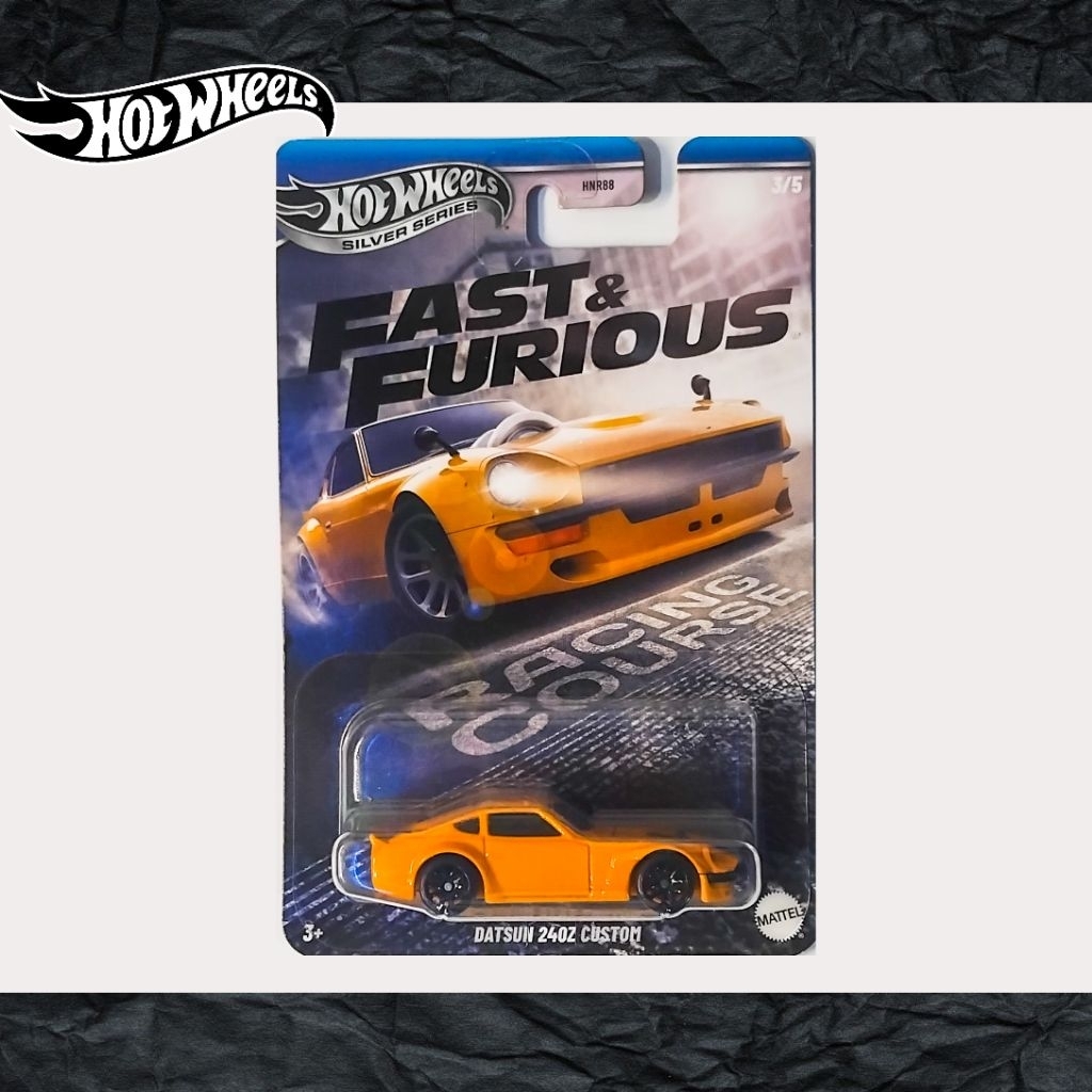 Hot Wheels Silver Series - Hot Item - Fast and Forious Racing Course Datsun 240Z Custom