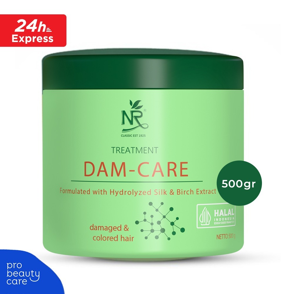 Treatment Dam-Care Creambath Krim Creambath Perawatan Rambut 500g untuk Rambut Sehat