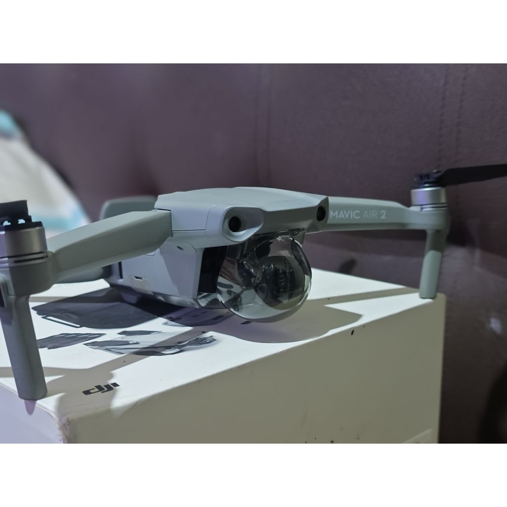 jual BU second DJI mavic air 2 combo fullset