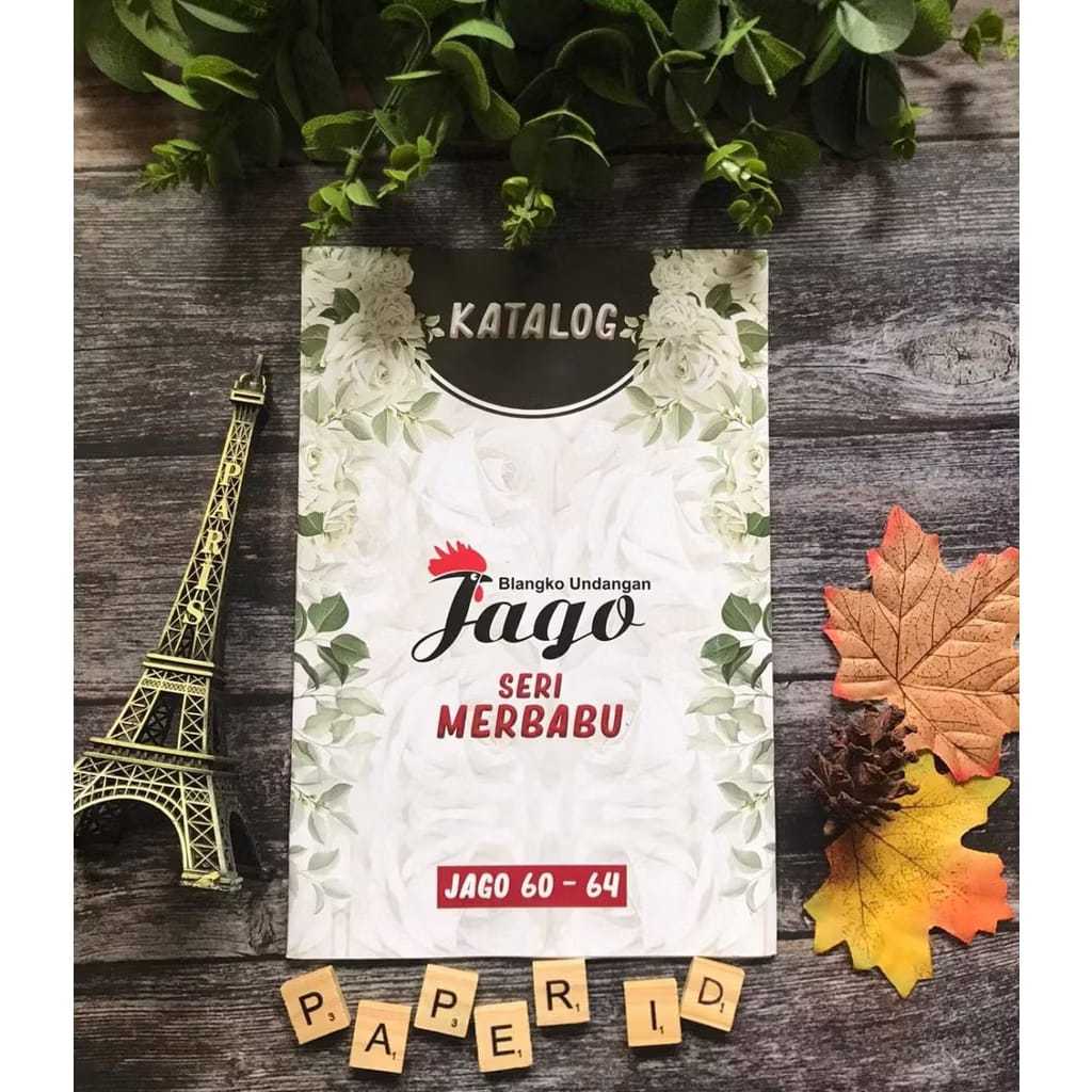 Katalog Blanko Undangan Jago Seri Merbabu 60-64