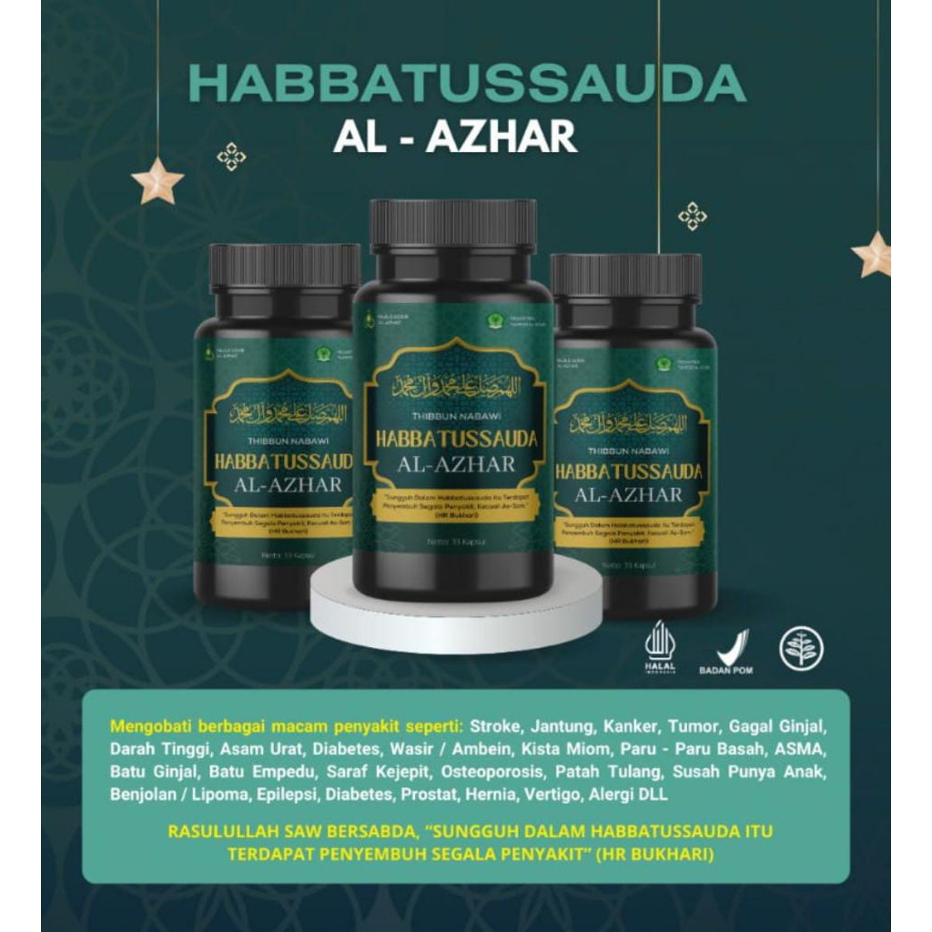Habbatussauda Al Azhar Original