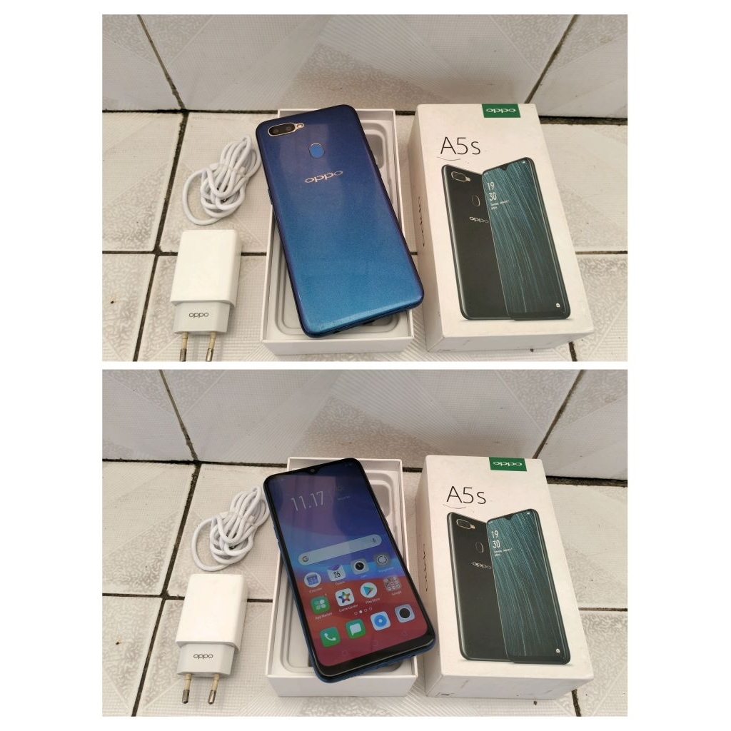 HP SECOND OPPO A5S RAM 3/32GB FULLSET
