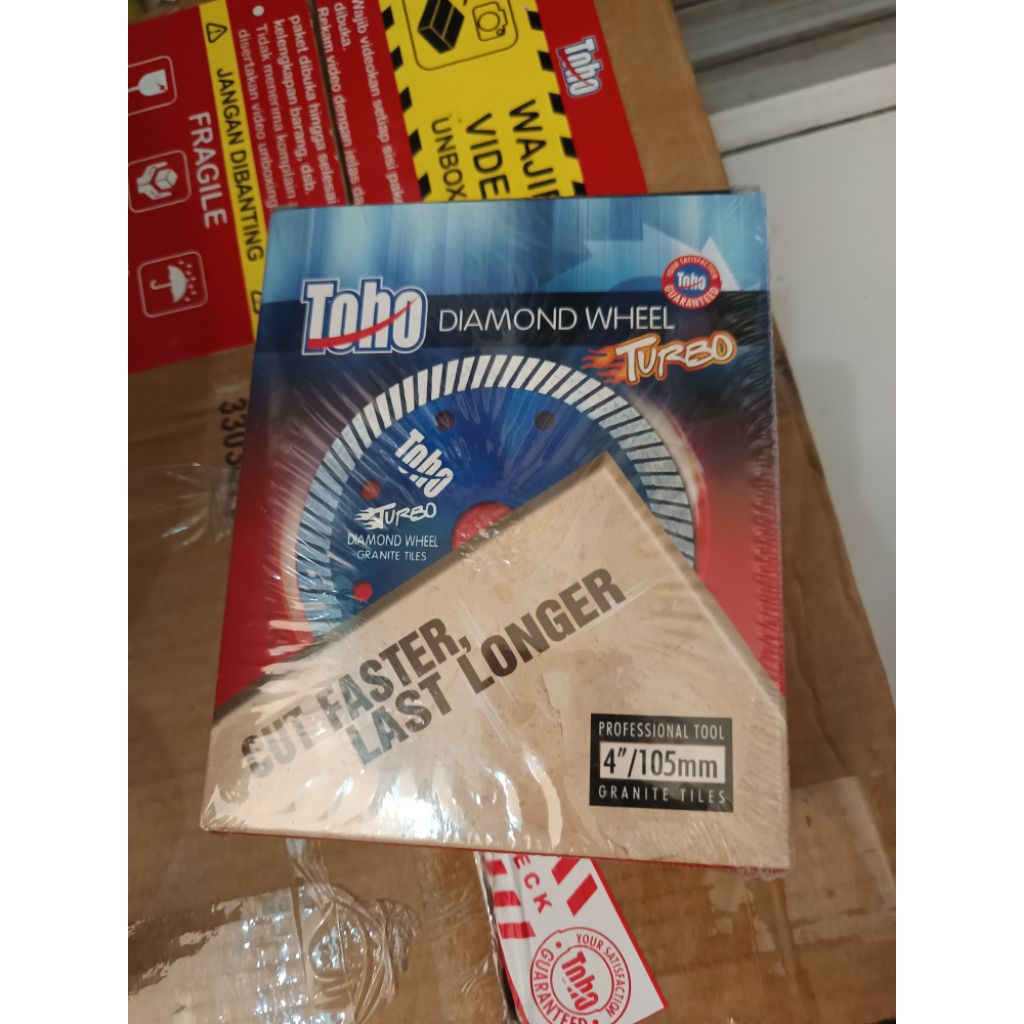 TOHO TURBO Mata Gerinda potong (TOHO Turbo) 4 inch