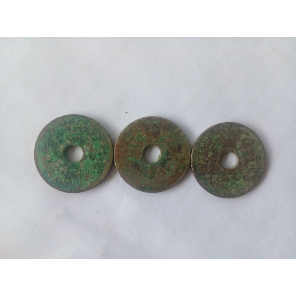 uang kuno 5 cent tahun 1921