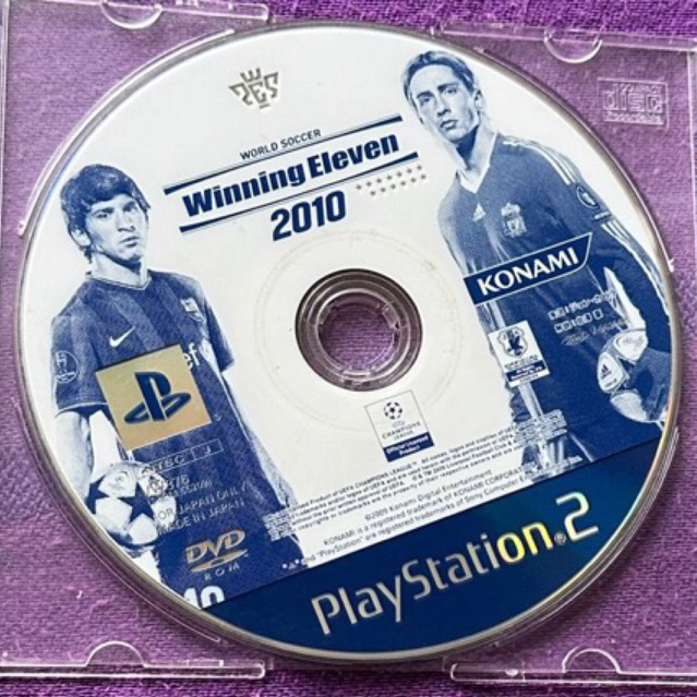 kaset ps2 original japan winning eleven 2010