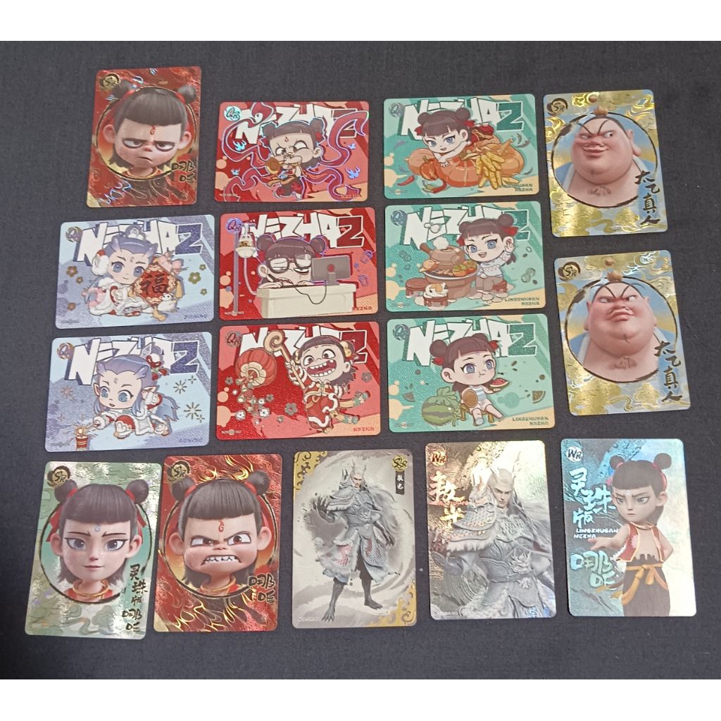 (PART 2) Nezha 2 KAYOU photocard collection cards game card spirit flame edition Official original
