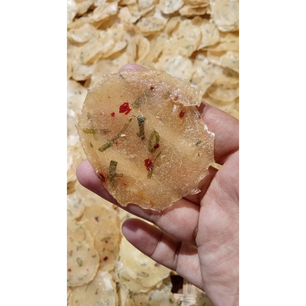 opak kecimpring singkong mentega original mentah 1kg