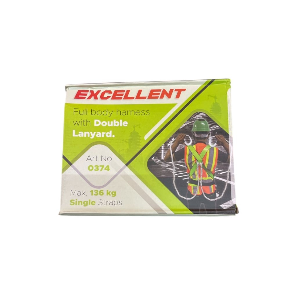 Safety Body Harness Double Hook Lanyard Excellent