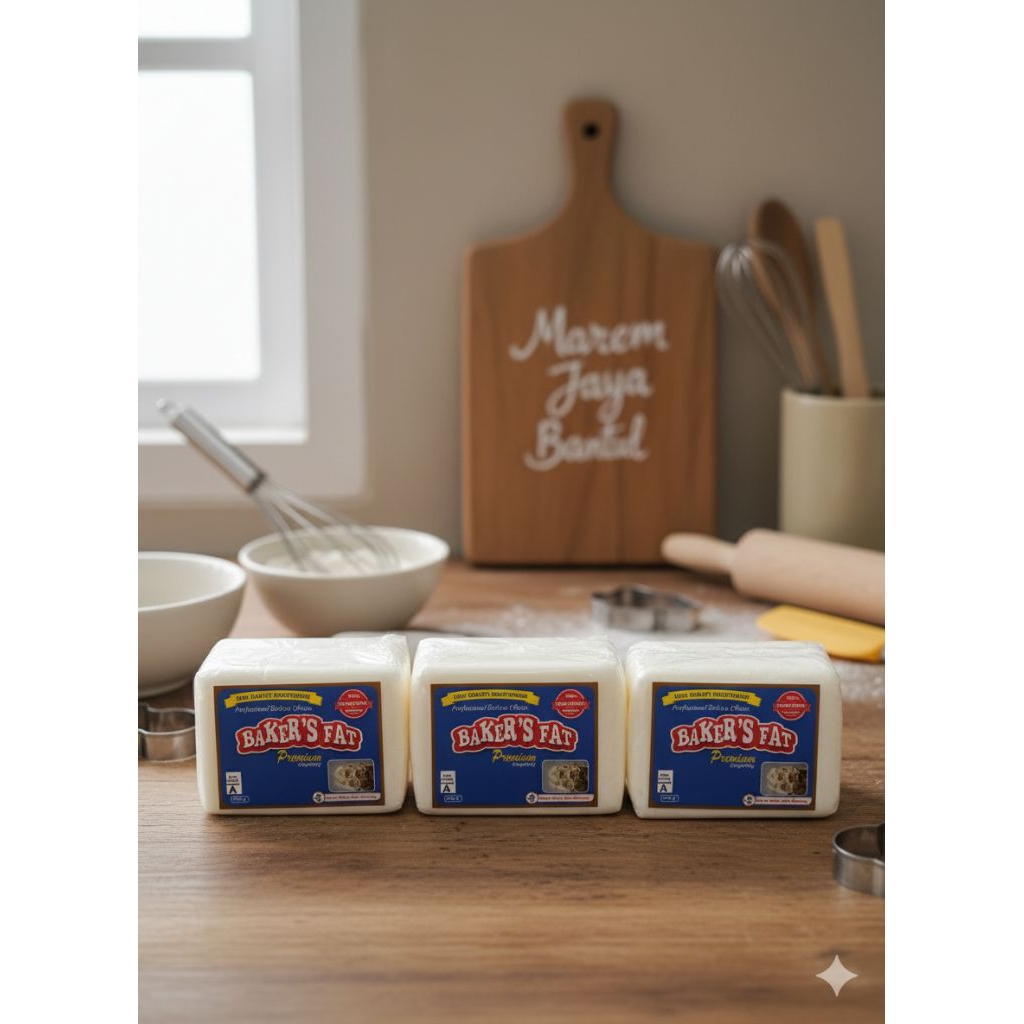 [ 250 GRAM ] Margarine Putih Bakersfat Premium 250 Gram | Bakerfat 250gram 500gram