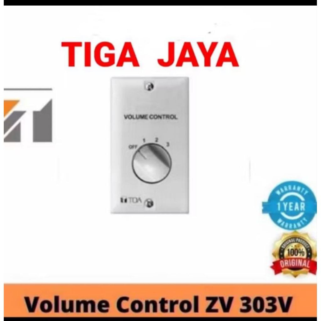 Volume Control TOA ZV 303 ZV303 Volum Kontrol  Speaker Attenator TOA
