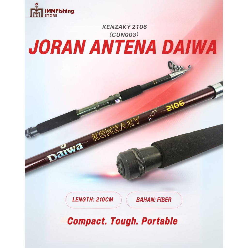 JORAN ANTENA DAIWA KENZAKY | TONGKAT PANCING
