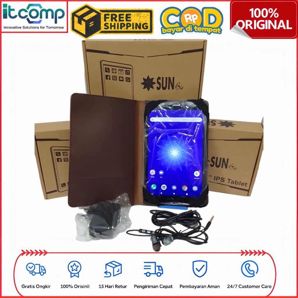 SUNBio SB-TM700 Tablet 8 Inch IPS 4G LTE Nano Single SIMcard Android 9.0 Pie / Tablet Kasir POS