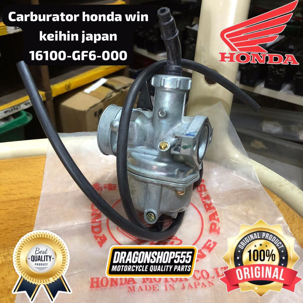 KARBURATOR ASSY HONDA WIN ORIGINAL NOS 16101-GF6-P00