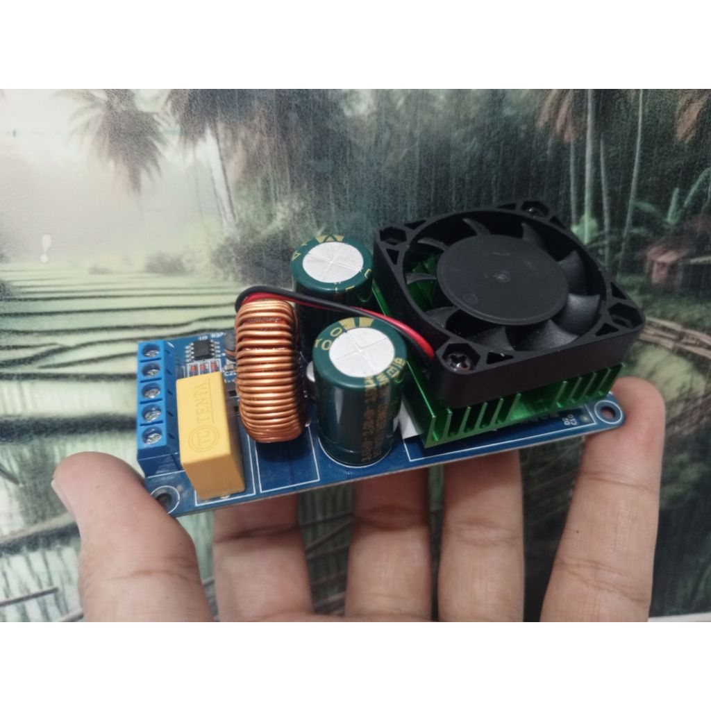 Modul ampli IRS2092S 500watt mono class D bekas Normal