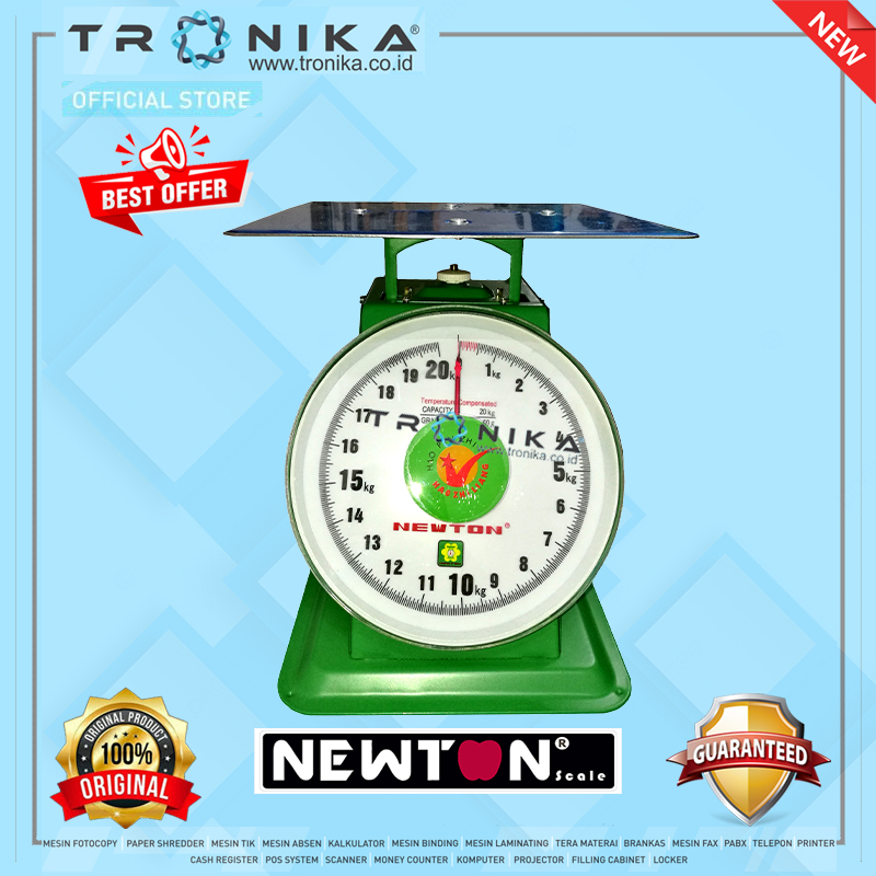 Timbangan pegas (piring datar ) NEWTON TJ-NTS