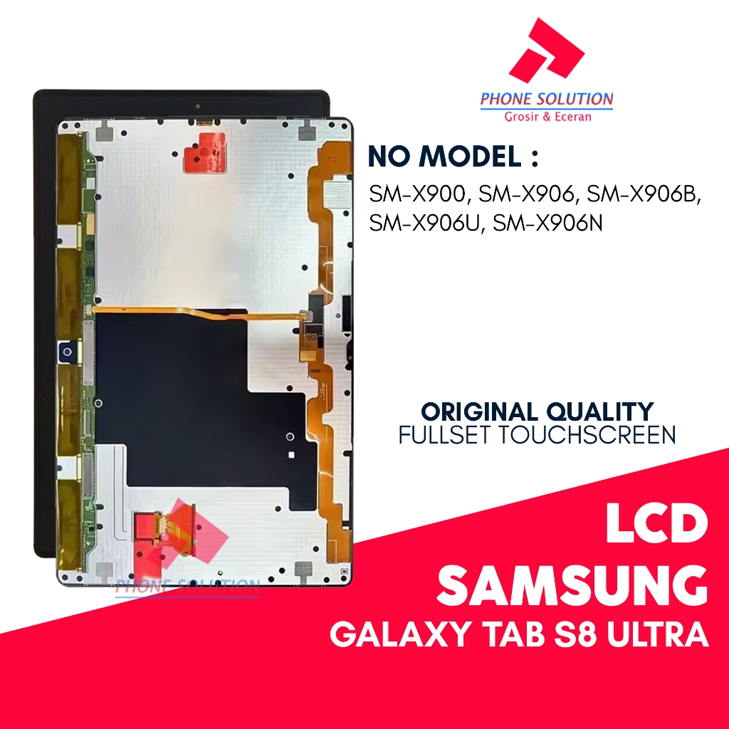 LCD Samsung Tab S8 Ultra - Fullset Touchscreen