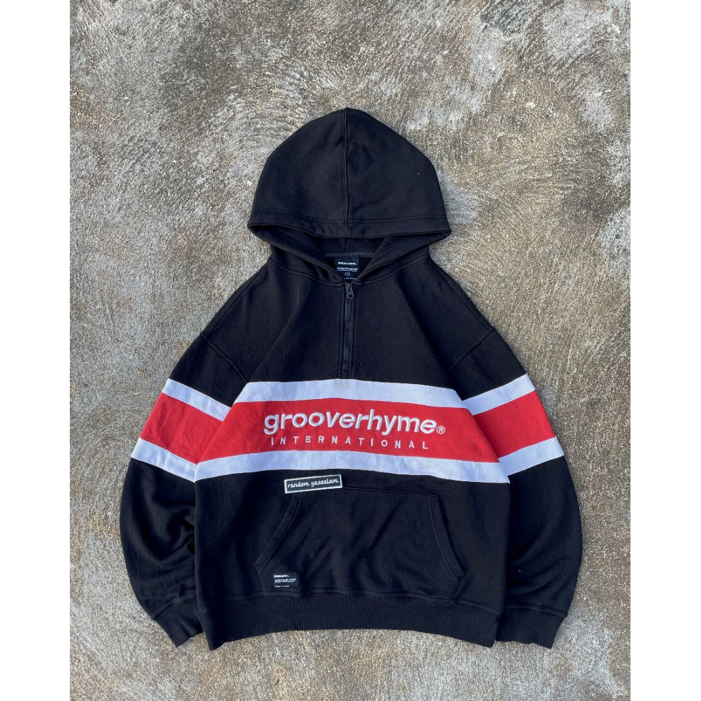 Halfzip Hoodie Grooverhyme