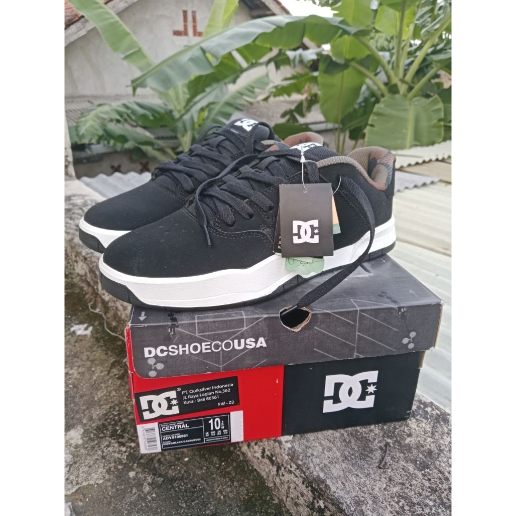 DC SHOES CENTRAL BLACK CAMO