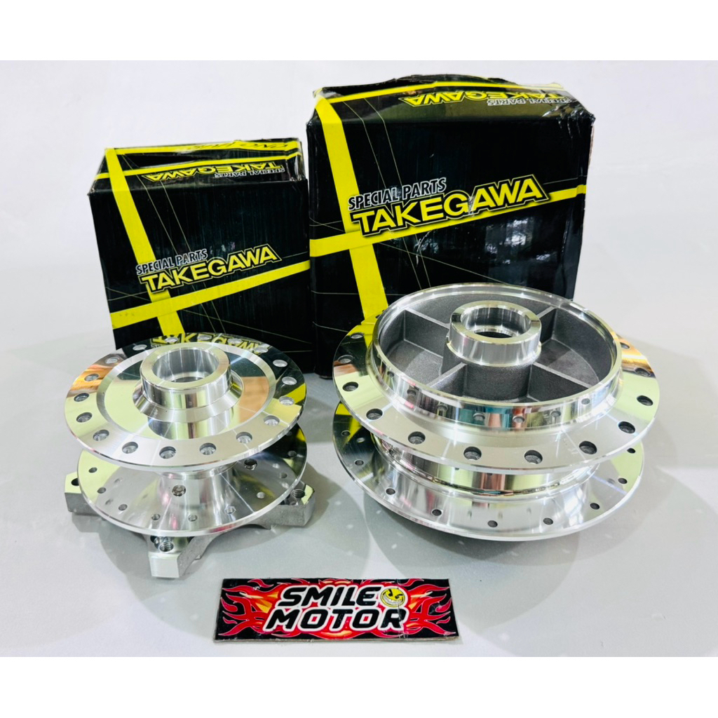 TROMOL DEPAN BELAKANG SET CHROME KING MX KING TAKEGAWA