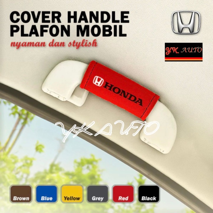1pcs Sarung Hendel Plafon Honda Cover Handle Brio HRV Mobilio WRV Jazz Freed BRV Pelindung Pegangan 