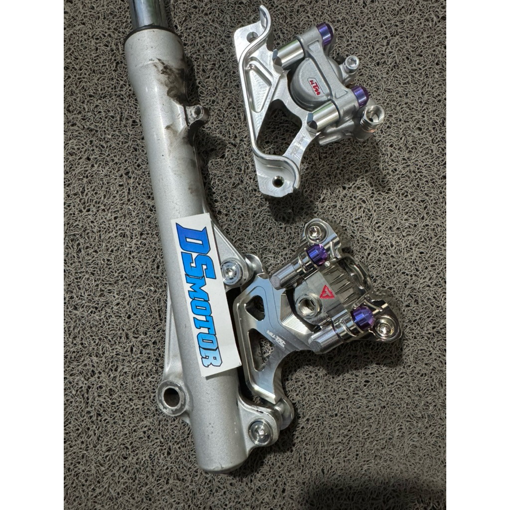 breket braket dudukan kaliper KTM mini SX85 TAD tracktion apollo 8.1 81 accosato 2P mini PNP honda b