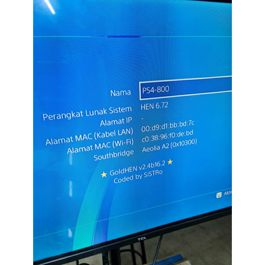 PS4 FAT HEN 6.72 / 500 GB / STIK 2 / FULLGAME