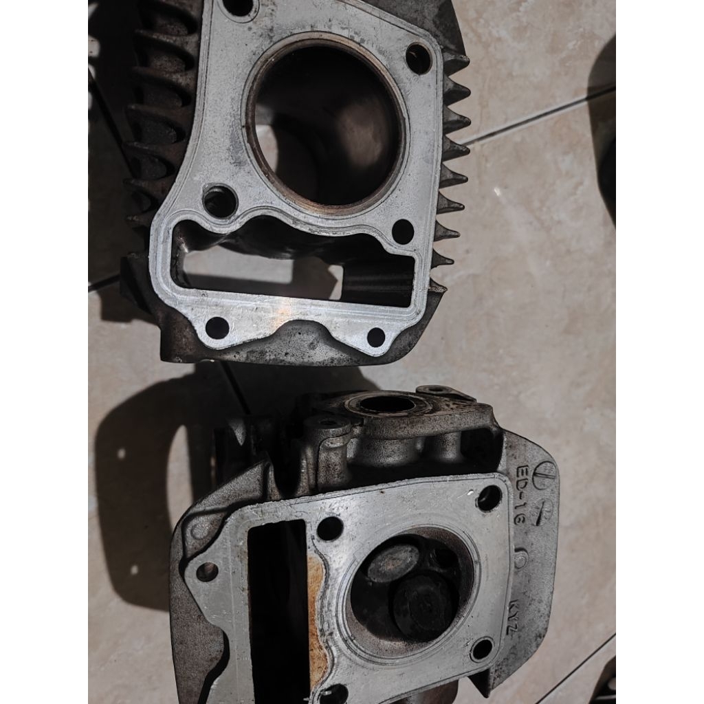 blok kop supra x 125 fi bahan bore up