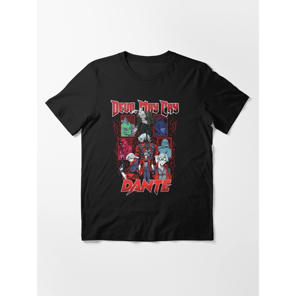 Kaos Game Devil May Cry DMC Dante Anti Hero Post Essential T-Shirt