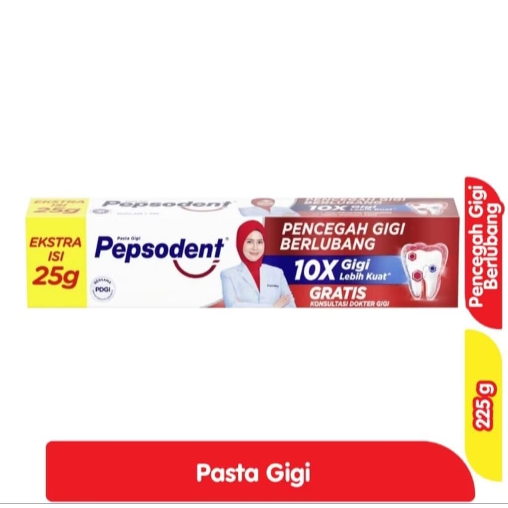 PEPSODENT 225 gr + 25 gr
