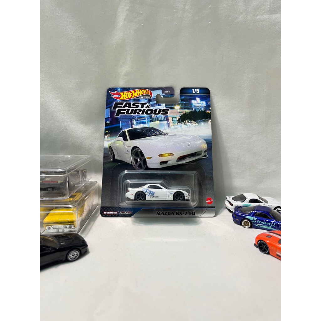 Hotwheels Premium RX7 FD Fast & Furious