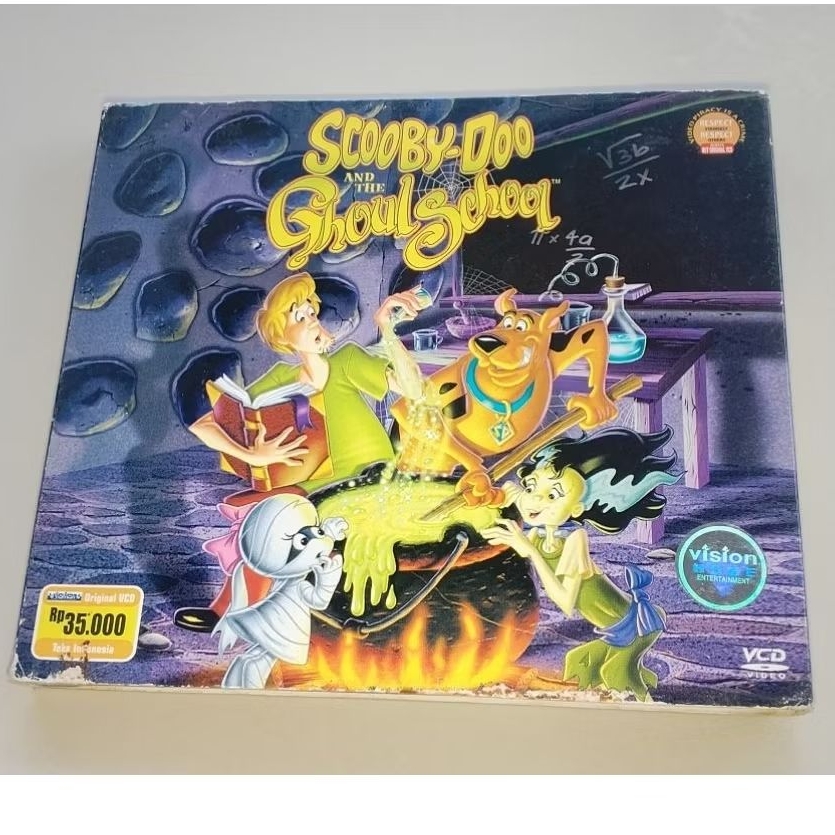 VCD Original Film Scooby Doo Ghoul School