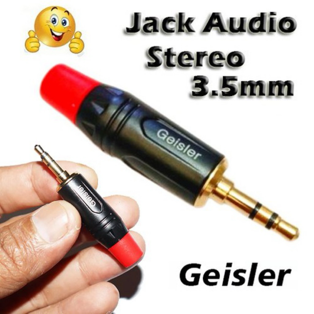 JACK MINI STEREO 3.5MM GEISLER JACK HP