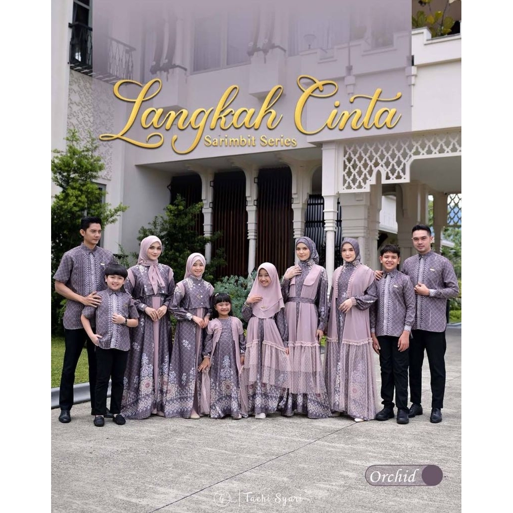 PO‼️[ORDER VIA CHAT-JANGAN CHECK OUT] Sarimbit Keluarga Lebaran Idul Fitri 2026 Langkah Cinta Sarimb