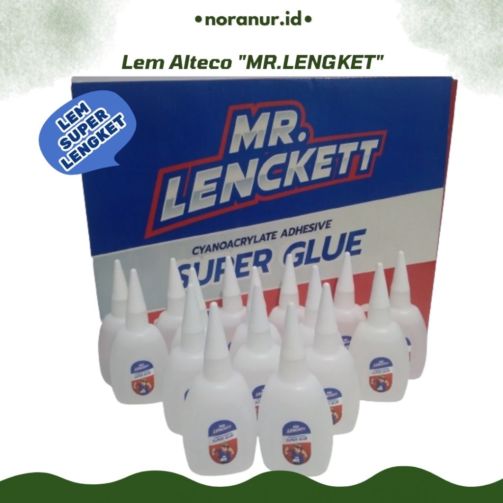 LEM ALTECO ISI JUMBO LEM MR.LENGKET / LEM SERBAGUNA / LEM SUPER GLUE