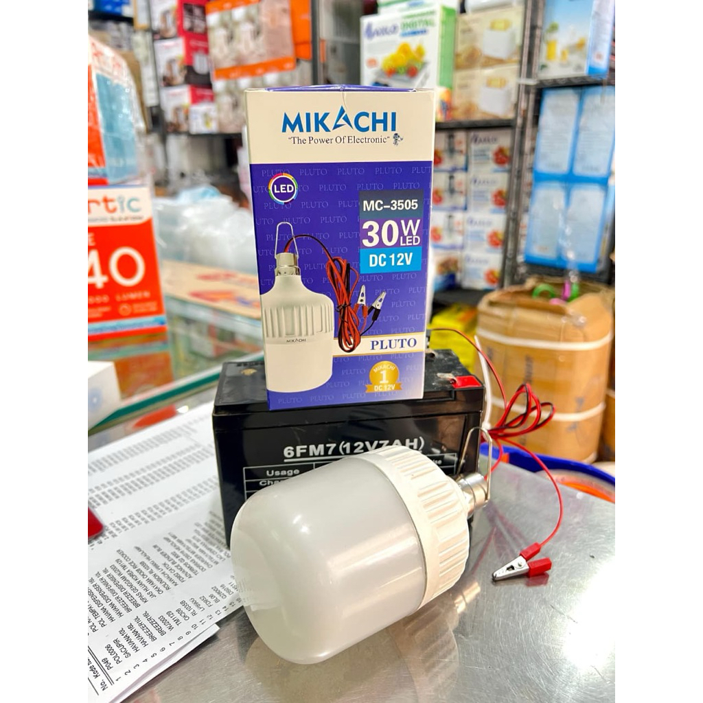 MIKACHI MC-3505 Lampu LED Aki 30 Watt