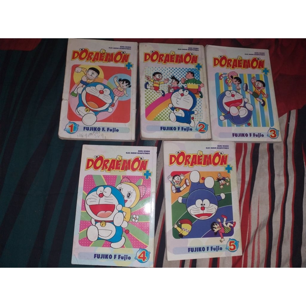 komik doraemon plus set tamat