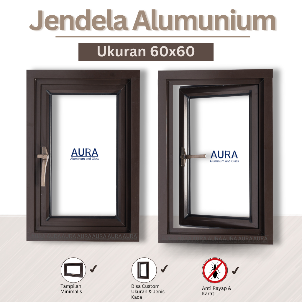 Bovenli Alumunium 4" - 60*60