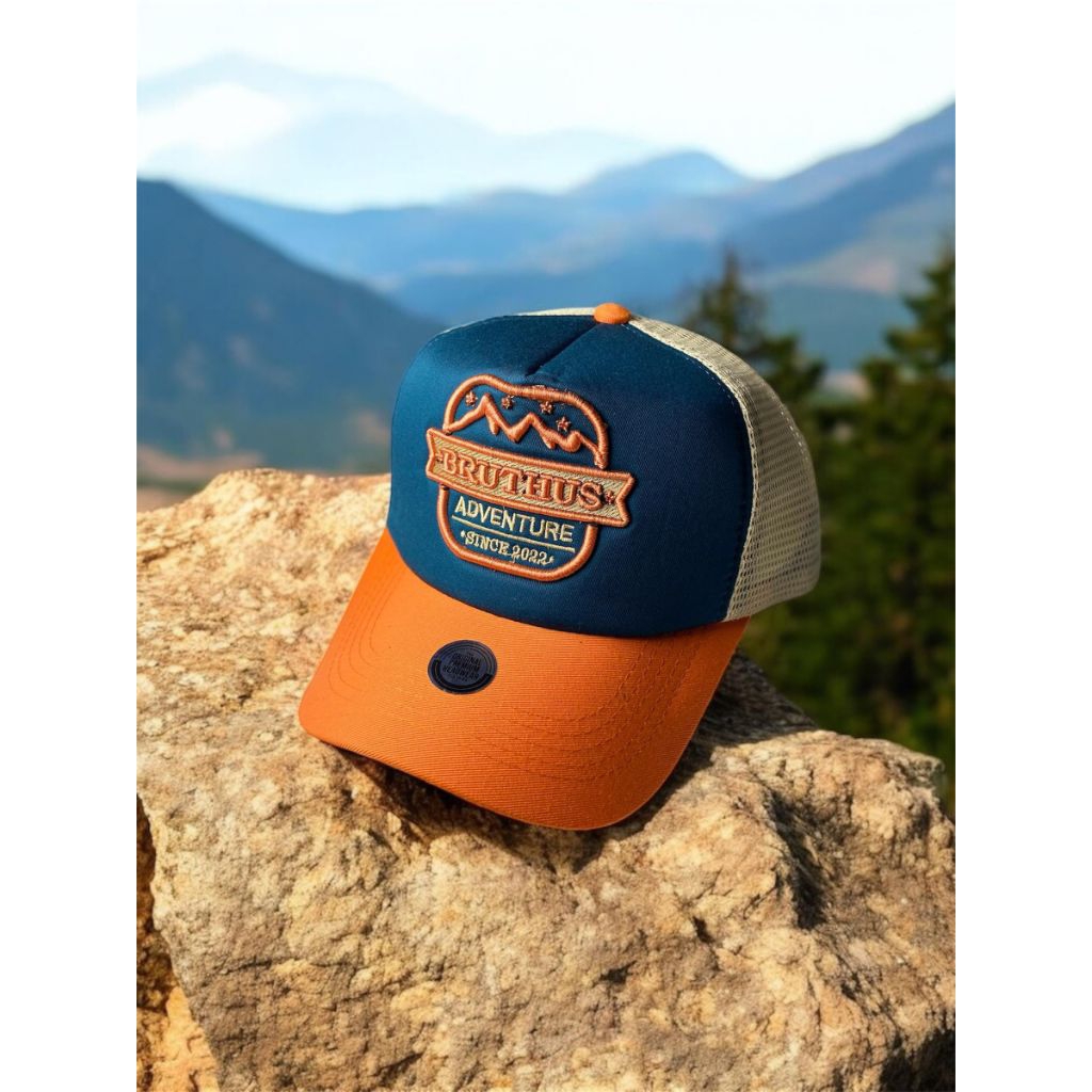 Bruthus Limited Edition Trucker Hat / Topi Jaring - College | Topi Adventeur  BruthusTopi Pria Truck