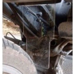 MUDFLAP VARIO 110 FI AKRILIK OPEN FILTER
