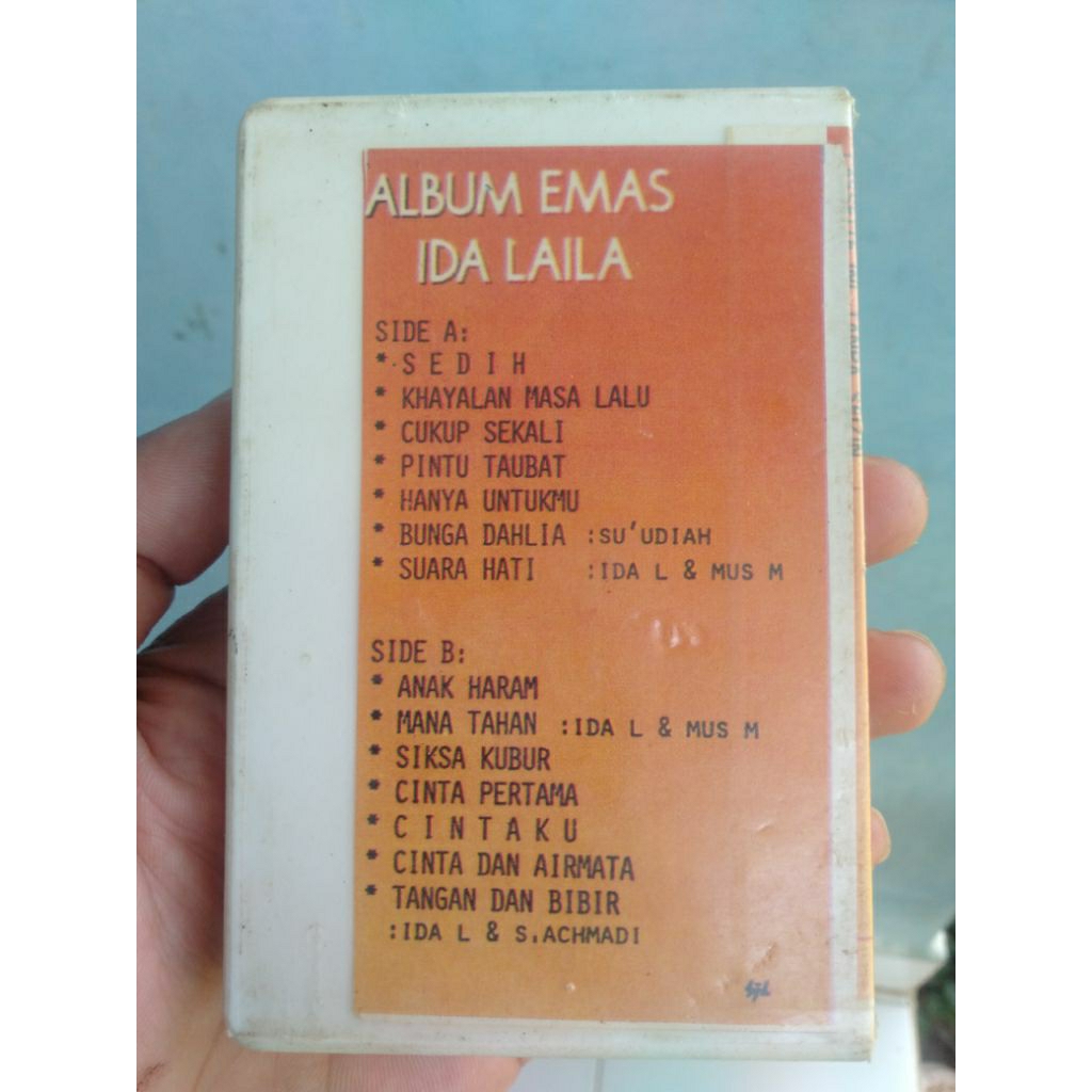 kaset pita jadul ida laila